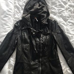 Free People Authentic Leather Jacket